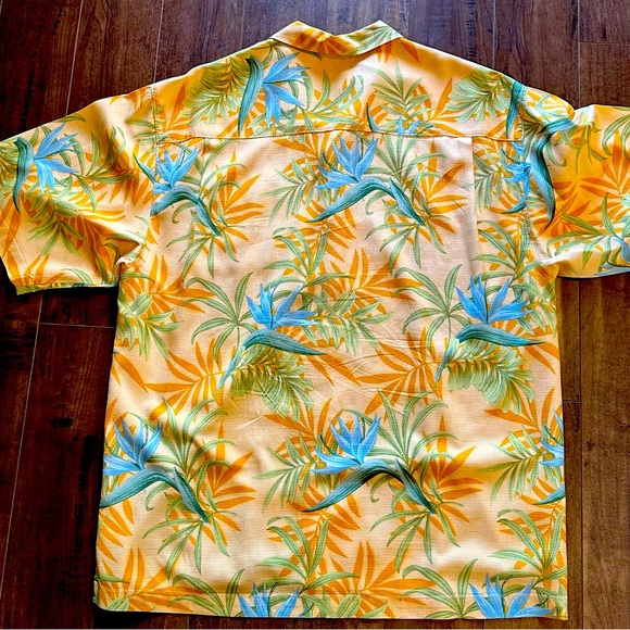 Tommy Bahama XL 100% Silk Tropical men’s short sleeve - Picture 2 of 7